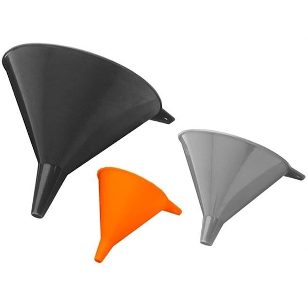 Hopkins - F3 Brands 05068 3 Piece Plastic Funnel Set 5068 - main